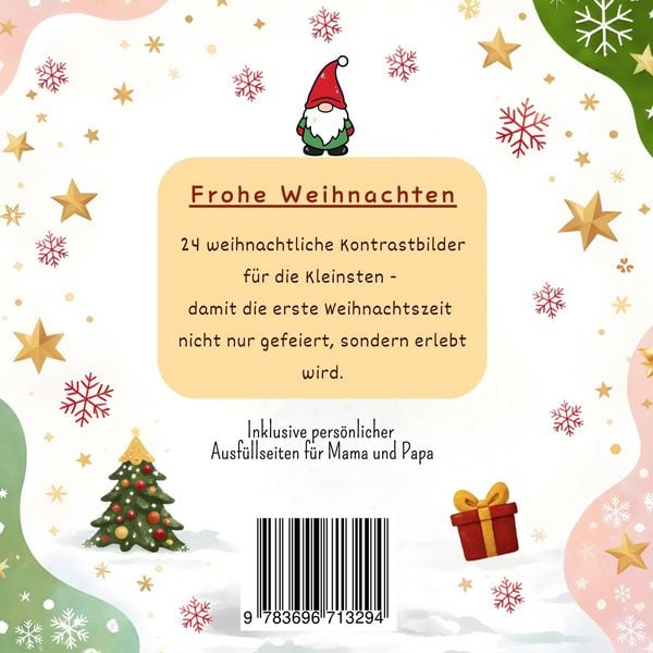 Produktbild: Mein Baby-Adventskalender - Kontrastbuch f&uuml;r Babys von 0-12 Monaten