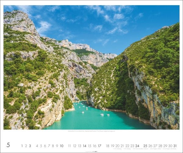 Produktbild: Provence Kalender 2026 - Blühende Lavendelfelder und malerische Dörfer