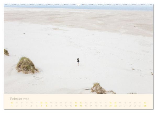 Produktbild: Traumstr&auml;nde der Nordsee (hochwertiger Premium Wandkalender 2026 DIN A2 quer), Kunstdruck in Hochglanz