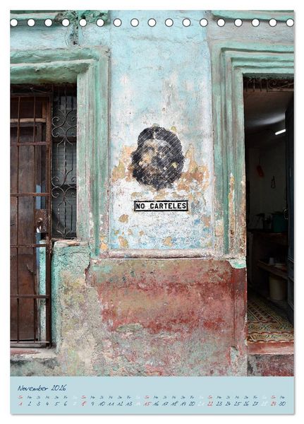 Produktbild: CUBAN GRAFITTI (Tischkalender 2026 DIN A5 hoch), CALVENDO Monatskalender