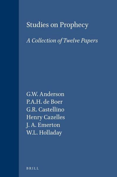 Produktbild: Studies on Prophecy