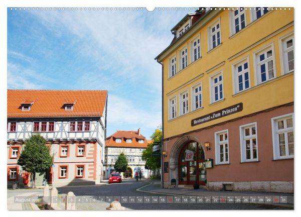 Produktbild: Bad Langensalza - Eine Perle Th&uuml;ringens (hochwertiger Premium Wandkalender 2026 DIN A2 quer), Kunstdruck in Hochglanz