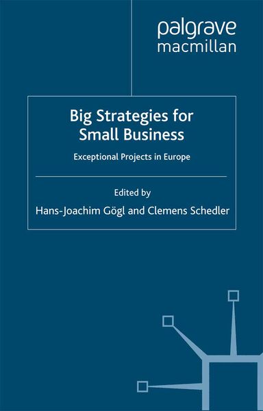 Produktbild: Big Strategies for Small Business