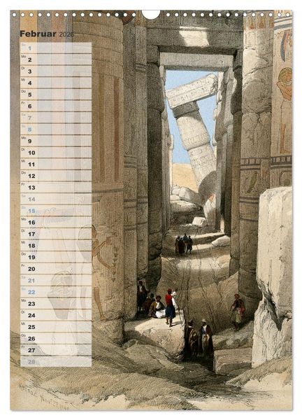 Produktbild: &Auml;gyptens Tempel (Wandkalender 2026 DIN A3 hoch), CALVENDO Monatskalender
