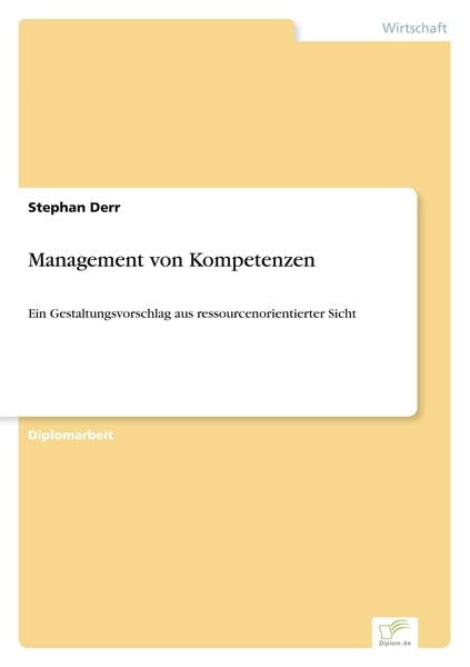 Produktbild: Management von Kompetenzen