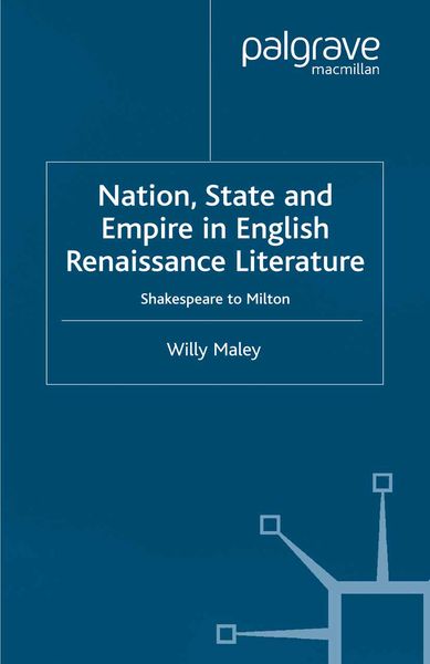 Produktbild: Nation, State and Empire in English Renaissance Literature