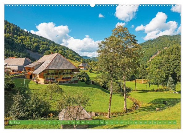 Produktbild: Schwarzwald - M&auml;rchenwald (hochwertiger Premium Wandkalender 2026 DIN A2 quer), Kunstdruck in Hochglanz