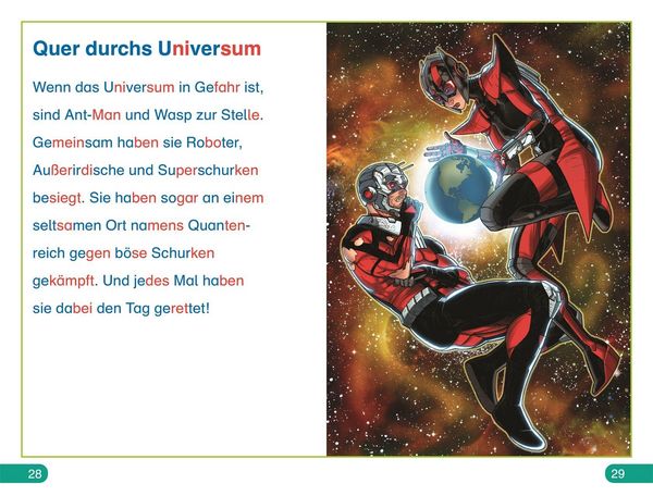Produktbild: SUPERLESER! MARVEL Ant-Man und Wasp Superstarkes Heldenteam