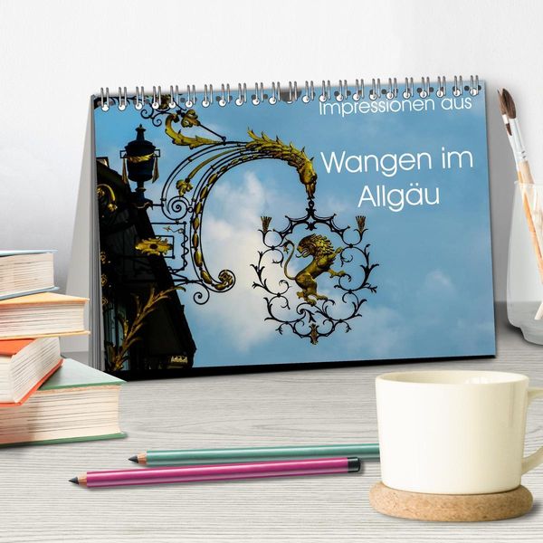 Produktbild: Impressionen aus Wangen im Allg&auml;u (Tischkalender 2026 DIN A5 quer), CALVENDO Monatskalender