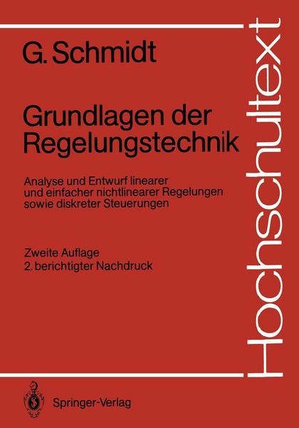 Produktbild: Grundlagen der Regelungstechnik
