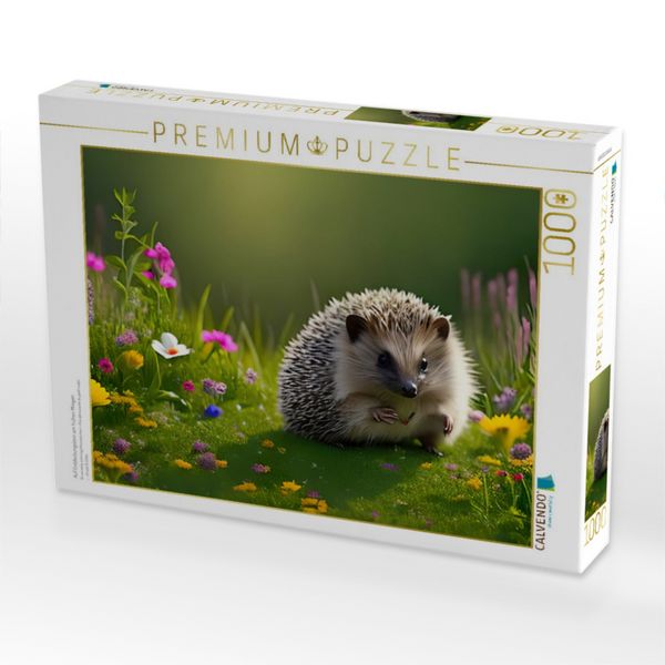 Produktbild: CALVENDO Puzzle Auf Entdeckungstour am fr&uuml;hen Morgen | 1000 Teile Lege-Gr&ouml;&szlig;e 64x48cm Foto-Puzzle f&uuml;r gl&uuml;ckliche Stunden