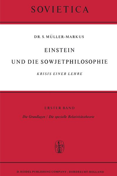 Produktbild: Einstein und Die Sowjetphilosophie