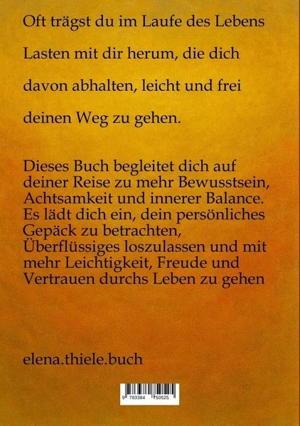 Produktbild: Bewusst durchs Leben mit dem richtigen Gep&auml;ck