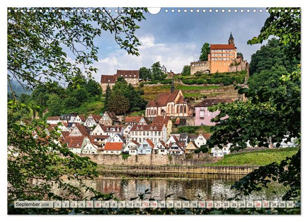 Produktbild: Am Neckar zwischen T&uuml;bingen und Heidelberg (Wandkalender 2026 DIN A3 quer), CALVENDO Monatskalender