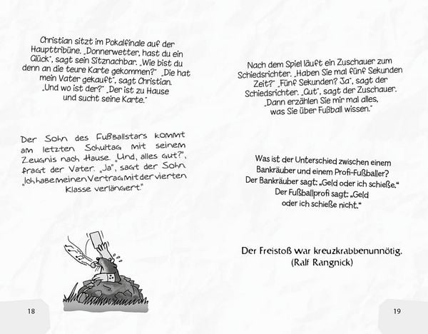 Produktbild: Die besten Fu&szlig;ballwitze - Wir haben zwar keine Chance, aber die m&uuml;ssen wir nutzen!