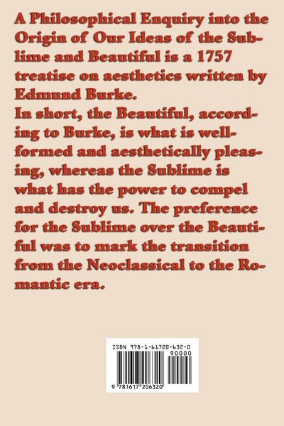 Produktbild: A Philosophical Inquiry Into the Origin of Our Ideas