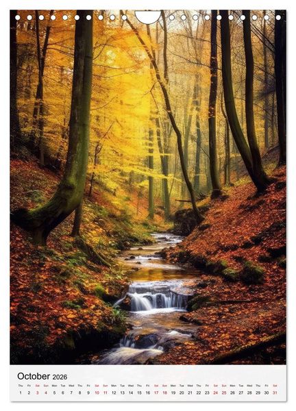 Produktbild: Dreamscapes of the Forest (Wall Calendar 2026 DIN A4 portrait), CALVENDO 12 Month Wall Calendar