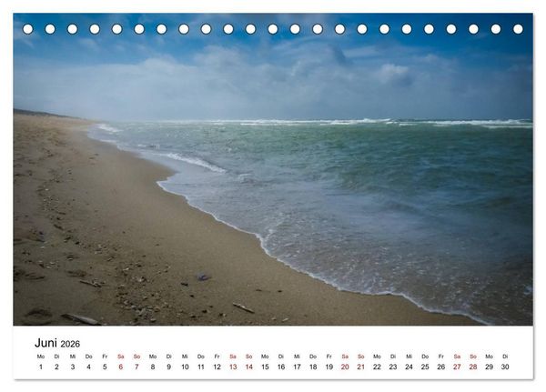 Produktbild: Ein Sommer auf Sylt (Tischkalender 2026 DIN A5 quer), CALVENDO Monatskalender