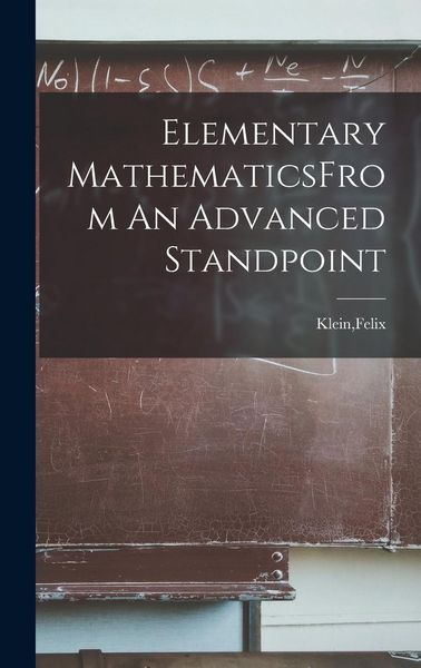 Produktbild: Elementary MathematicsFrom An Advanced Standpoint