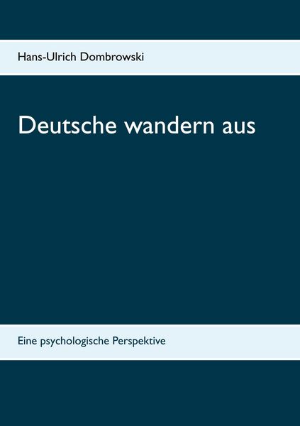 Produktbild: Deutsche wandern aus