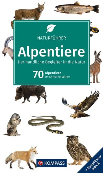 Produktbild: KOMPASS Naturf&uuml;hrer Alpentiere
