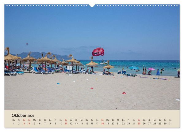 Produktbild: Mallorca - Traumhafte Balearen Insel (Wandkalender 2026 DIN A2 quer), CALVENDO Monatskalender