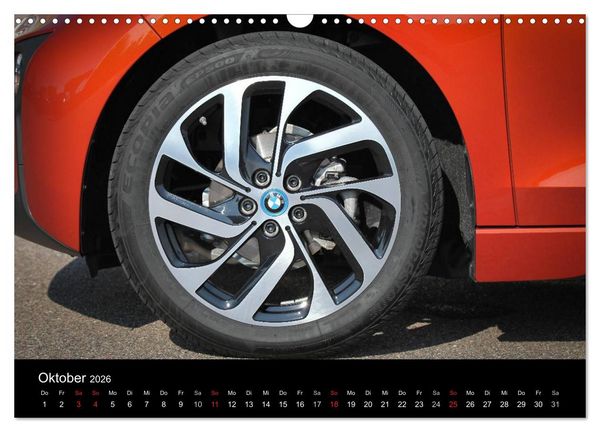Produktbild: BMW i3 (Wandkalender 2026 DIN A3 quer), CALVENDO Monatskalender