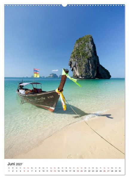 Produktbild: Thailand - Inseln und Str&auml;nde (hochwertiger Premium Wandkalender 2027 DIN A2 hoch), Kunstdruck in Hochglanz