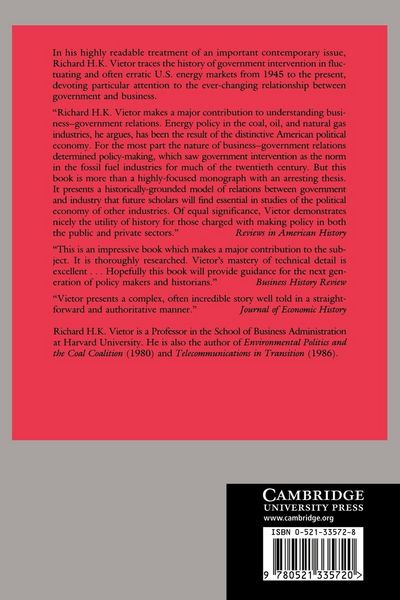 Produktbild: Energy Policy in America Since 1945