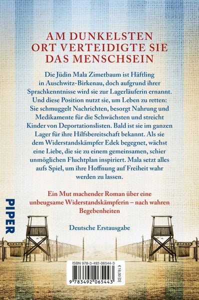 Produktbild: Das M&auml;dchen, das aus Auschwitz floh