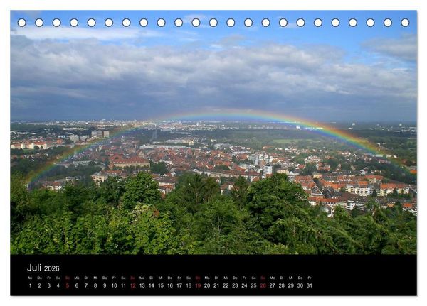 Produktbild: Baden-W&uuml;rttemberg 2026 (Tischkalender 2026 DIN A5 quer), CALVENDO Monatskalender