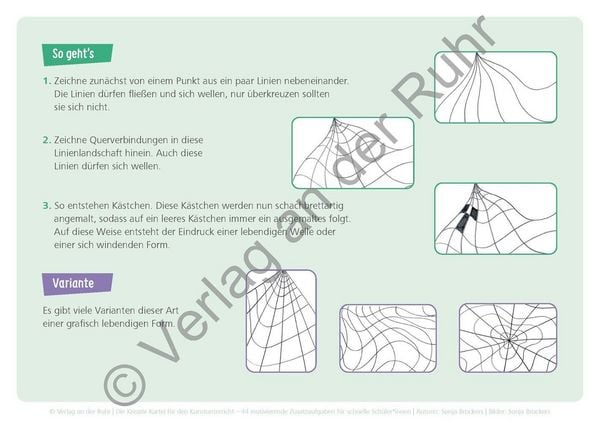 Produktbild: Die Kreativ-Kartei f&uuml;r den Kunstunterricht