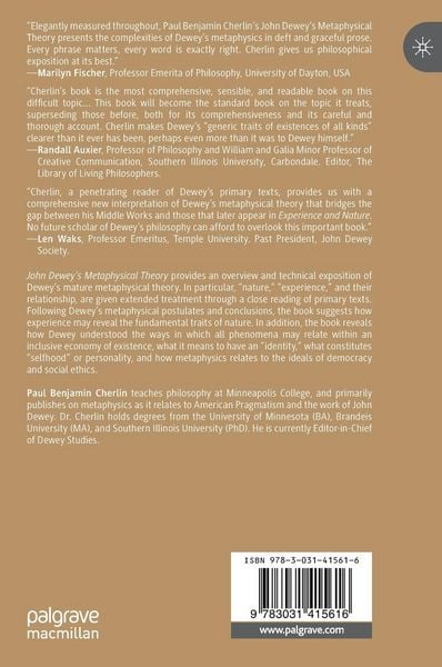 Produktbild: John Dewey's Metaphysical Theory