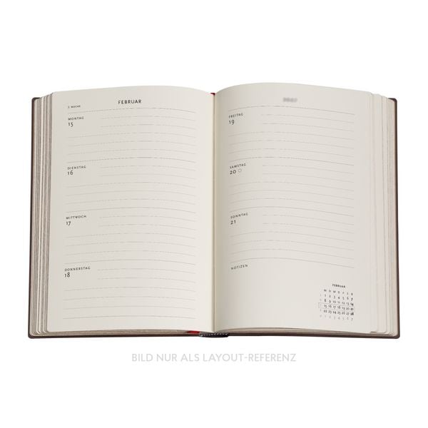 Produktbild: 12-Monatskalender 2027 New York Rose Midi Horizontal