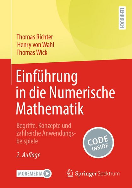 Produktbild: Einf&uuml;hrung in die Numerische Mathematik