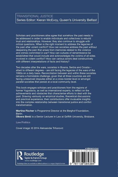 Produktbild: Transitional Justice and Reconciliation