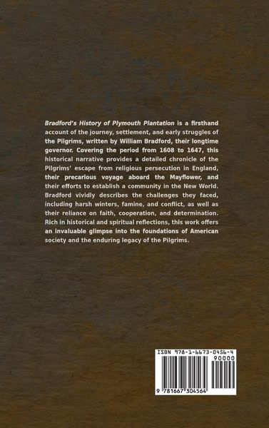 Produktbild: Bradford's History of Plymouth Plantation