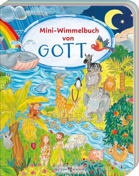 Produktbild: Mini-Wimmelbuch von Gott