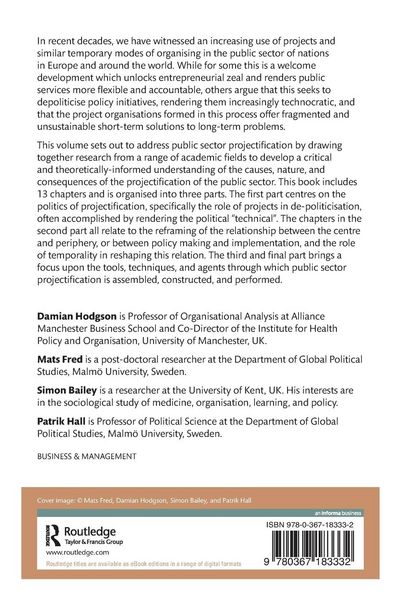 Produktbild: The Projectification of the Public Sector