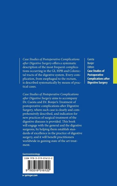 Produktbild: Case Studies of Postoperative Complications after Digestive Surgery
