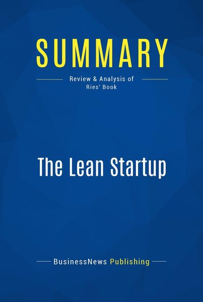 Produktbild: Summary: The Lean Startup