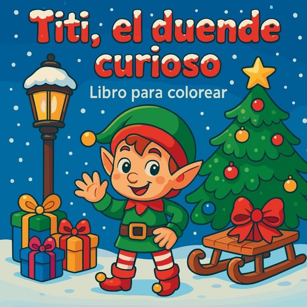 Produktbild: Titi, el duende curioso - Libro para colorear