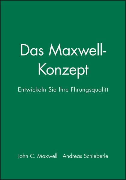 Produktbild: Das Maxwell-Konzept