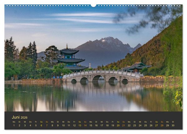 Produktbild: Yunnan - Magische Orte (Wandkalender 2026 DIN A2 quer), CALVENDO Monatskalender