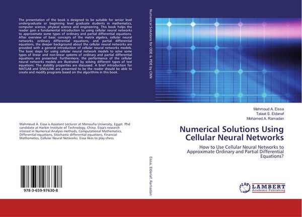 Produktbild: Numerical Solutions Using Cellular Neural Networks