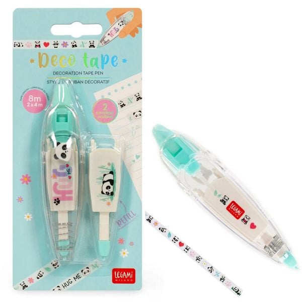 Produktbild: Legami Stift mit Dekoband - Panda