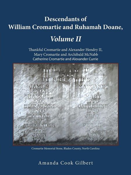 Produktbild: Descendants of William Cromartie and Ruhamah Doane