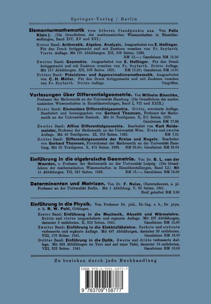 Produktbild: Einf&uuml;hrung in die n-dimensionale algebraische Geometrie