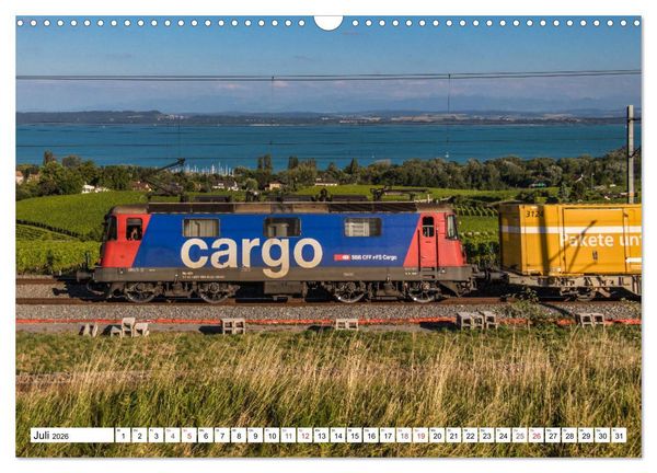 Produktbild: F&uuml;r G&uuml;ter die Bahn (Wandkalender 2026 DIN A3 quer), CALVENDO Monatskalender