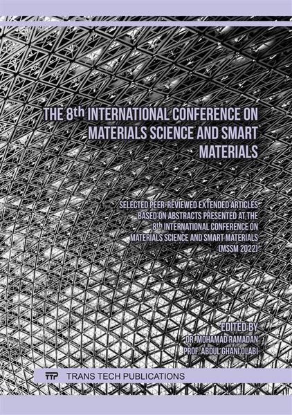 Produktbild: The 8th International Conference on Materials Science and Smart Materials